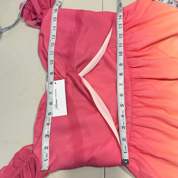 LOVERS & FRIENDS Camila Mini Dress in Sunrise Womans Large Folklore Fairy - Picture 12 of 13